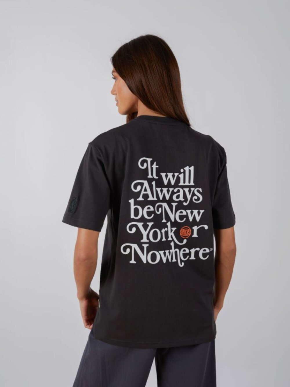 New York or Nowhere Knicks Motto T-Shirt Small